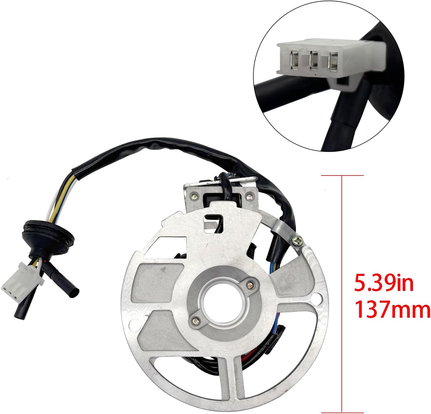 Magneto Stator for Electric Scrambler Predator 50 Sportsman 90 ATV E-TON AXL50 AXL90 DXL90 RXL50 RXL70 RXL90 2 Stroke