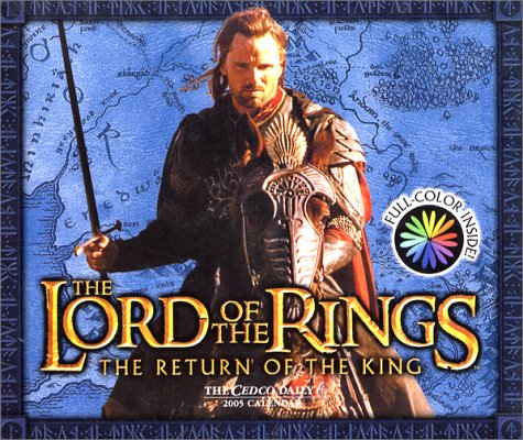 The Lord of the Rings Return of the King 2005 Calendar