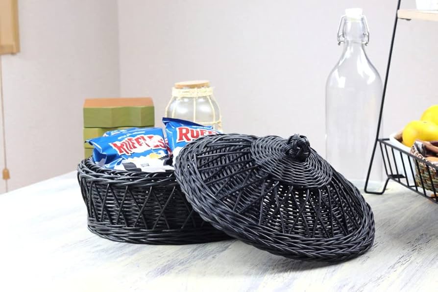 かご バスケット 蓋付き小物入れ 2点セット 楽天市場】【最大500円クーポン】 バスケット ふた付き かご