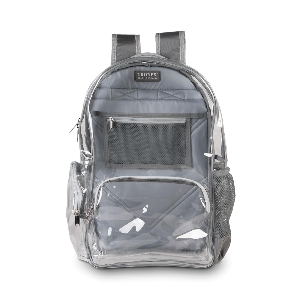 TRONEX Health & Wellness Clear Backpack for Home Healthcare Professionals