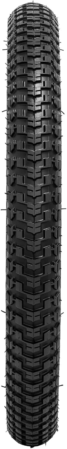 YUNSCM 12 1/2" Bike Tires 12 1/2 x 2 1/4 57-203 and Heavy Duty Tubes 12 1/2x2 1/4 CR202 Angled Valve Compatible with 12 1/2x2 1/4 12.5x2.25 Kid Bike Bicycle Tires and Tubes- 2 Pack (Y-558)