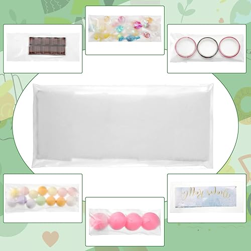 Miniatura 6 de Teling 100 envoltorios de barra de chocolate, autoadhesivos, bolsas de embalaje de cera derretida para Halloween, fiesta, dulce o truco, chocolate,