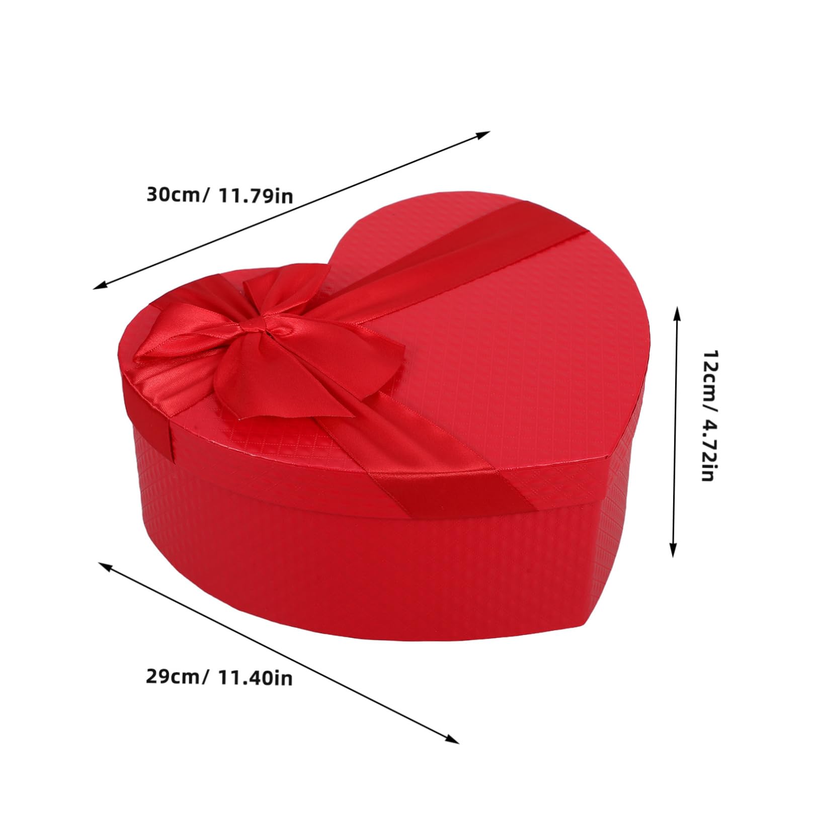 ABOOFAN Exquisite Individuelle Geschenkbox in Herzform für Dekorative Verpackungen Zum Valentinstag Geburtstag Jahrestag