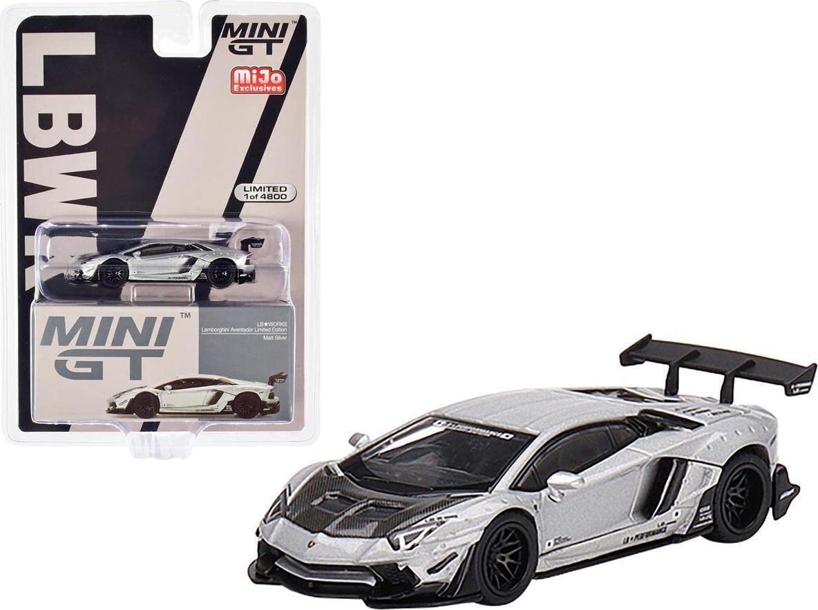 Amazon | MINI GT 1/64 LBWORKS ランボルギーニ アヴェンタドール 