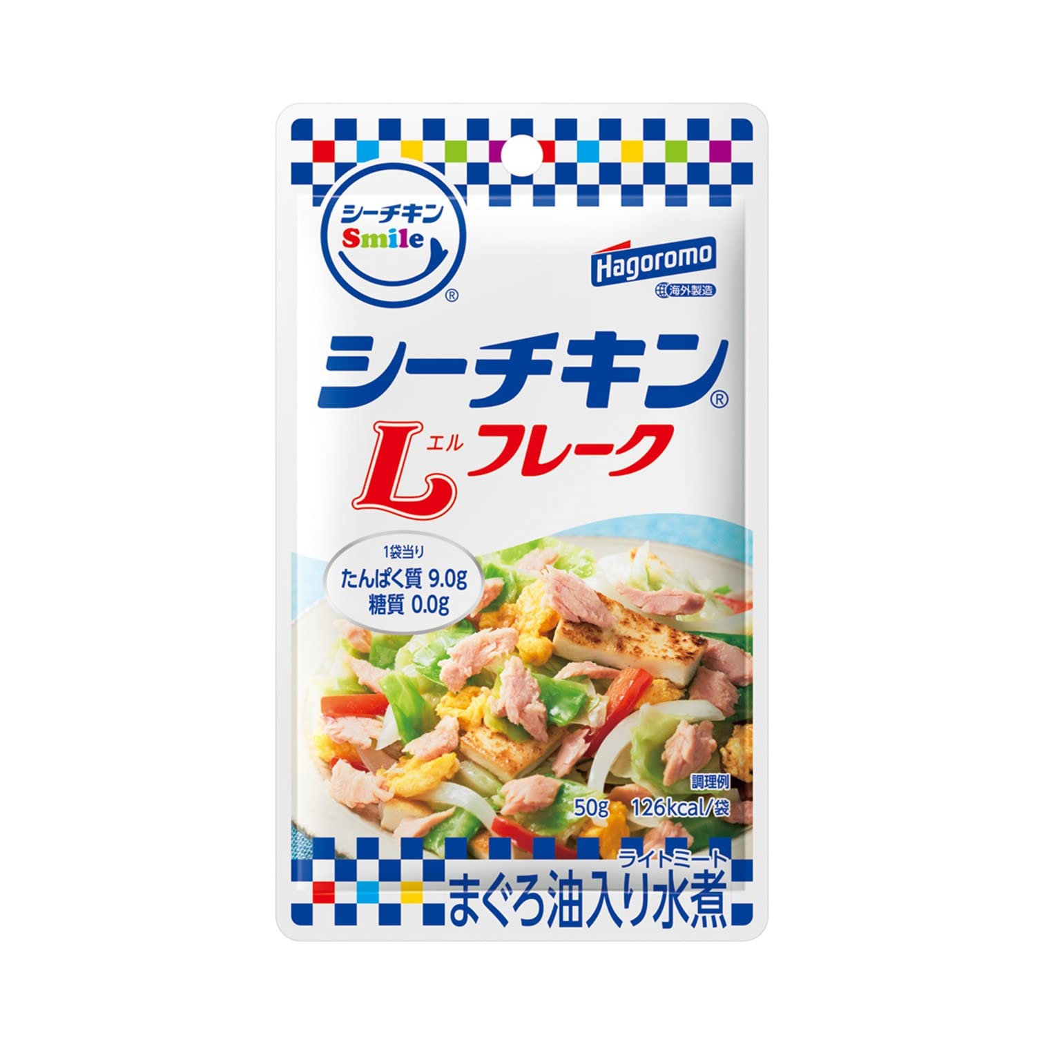 はごろも シーチキンＳｍｉｌｅＬフレーク50g(0133)×6個