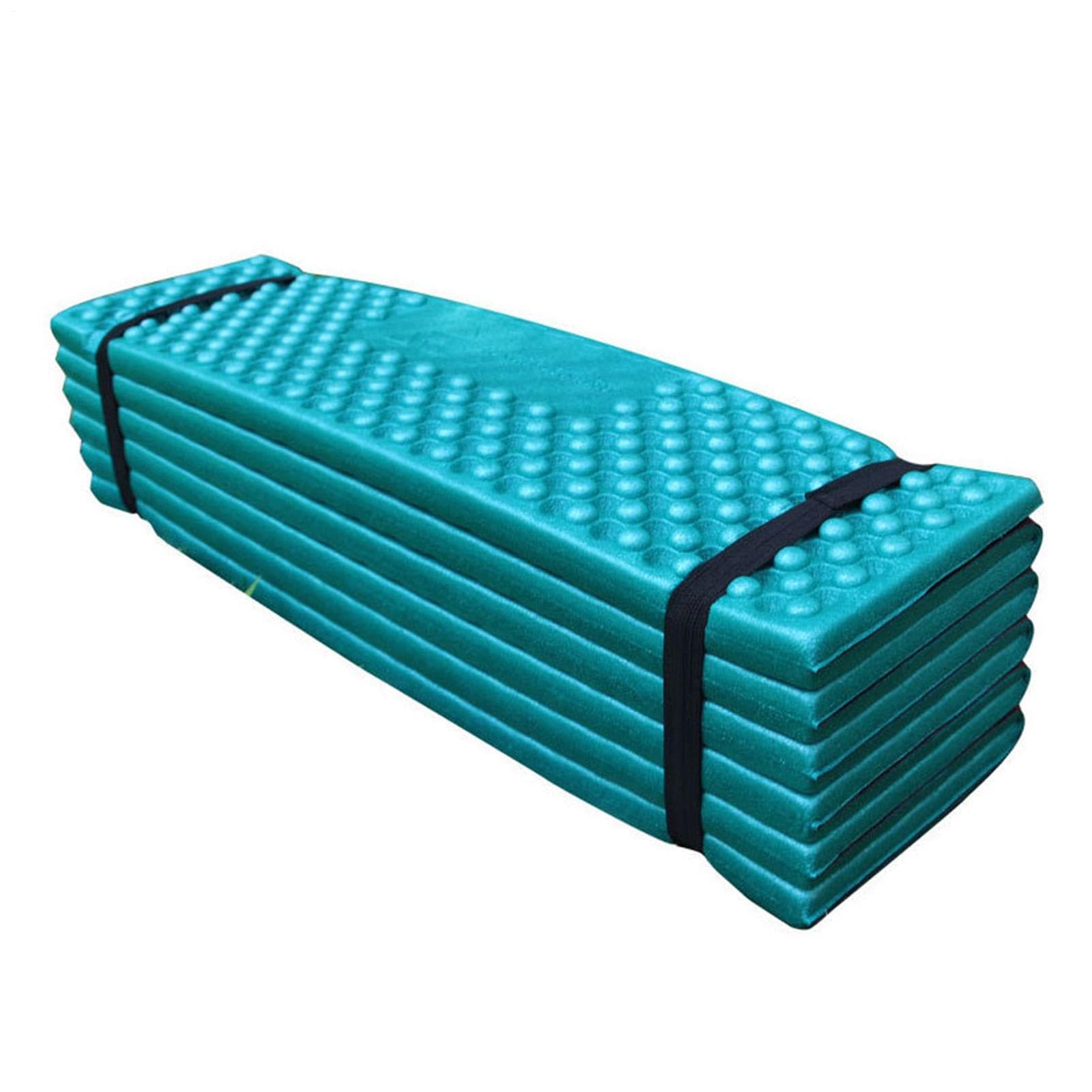 Tapis de Couchage Pliable, Tapis de Couchage de Camping Auge à œufs Double | Doux Matelas de couchage pliable pour camping en plein air, utilisation intérieure et extérieure