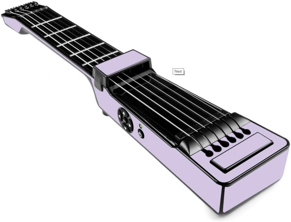 MightySkins Skin Compatible With Jamstik+ Portable SmartGuitar - Solid Lilac | Protective, Durable, and Unique Vinyl Decal wrap cover | Easy To Apply, Remove, and Change Styles | Made in the USA