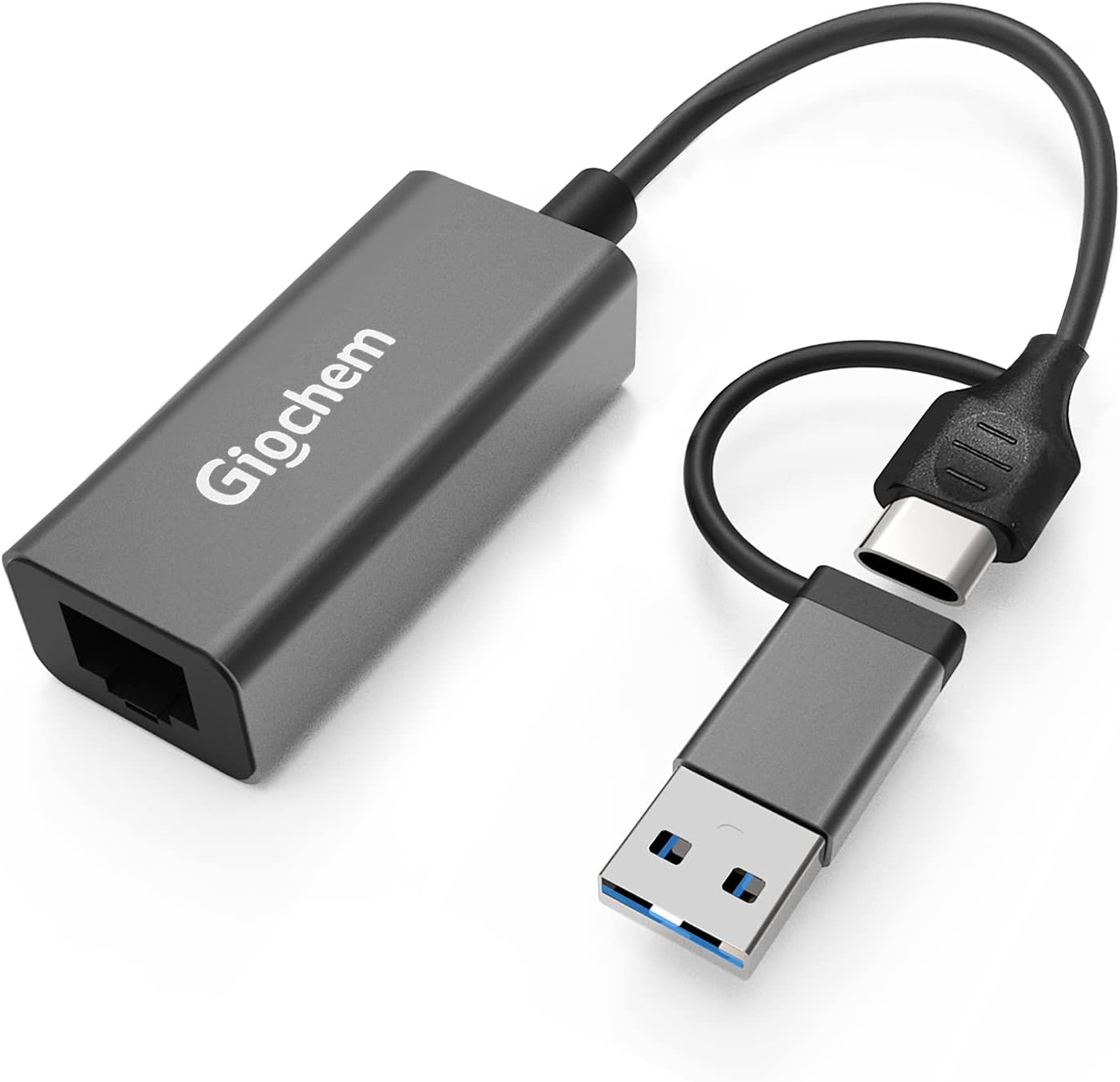 USB C USB A to Adapter, Aluminum Portable USBA USB C Adapter