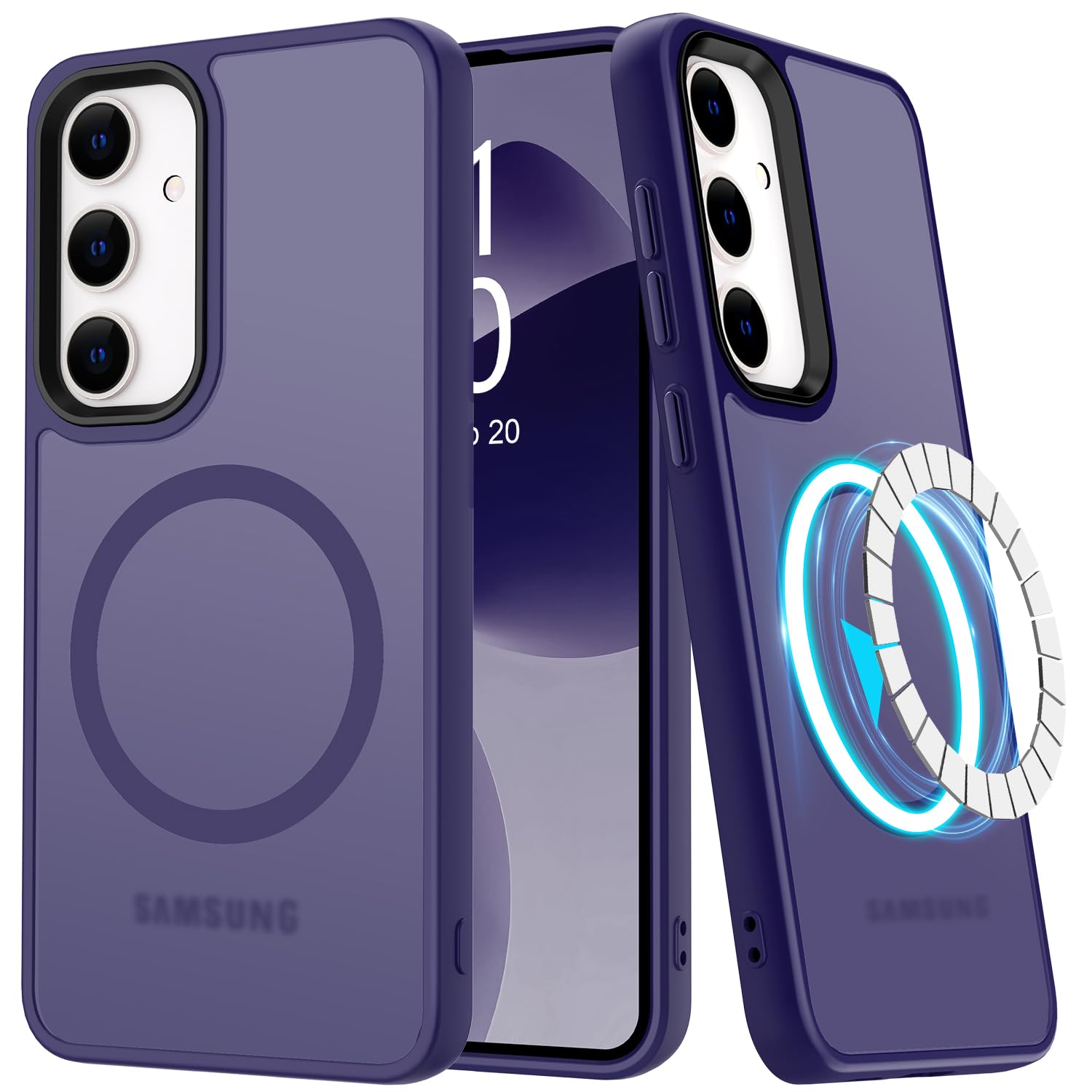 Coque Samsung S24 Plus aimantée antichoc rigide fine - 7