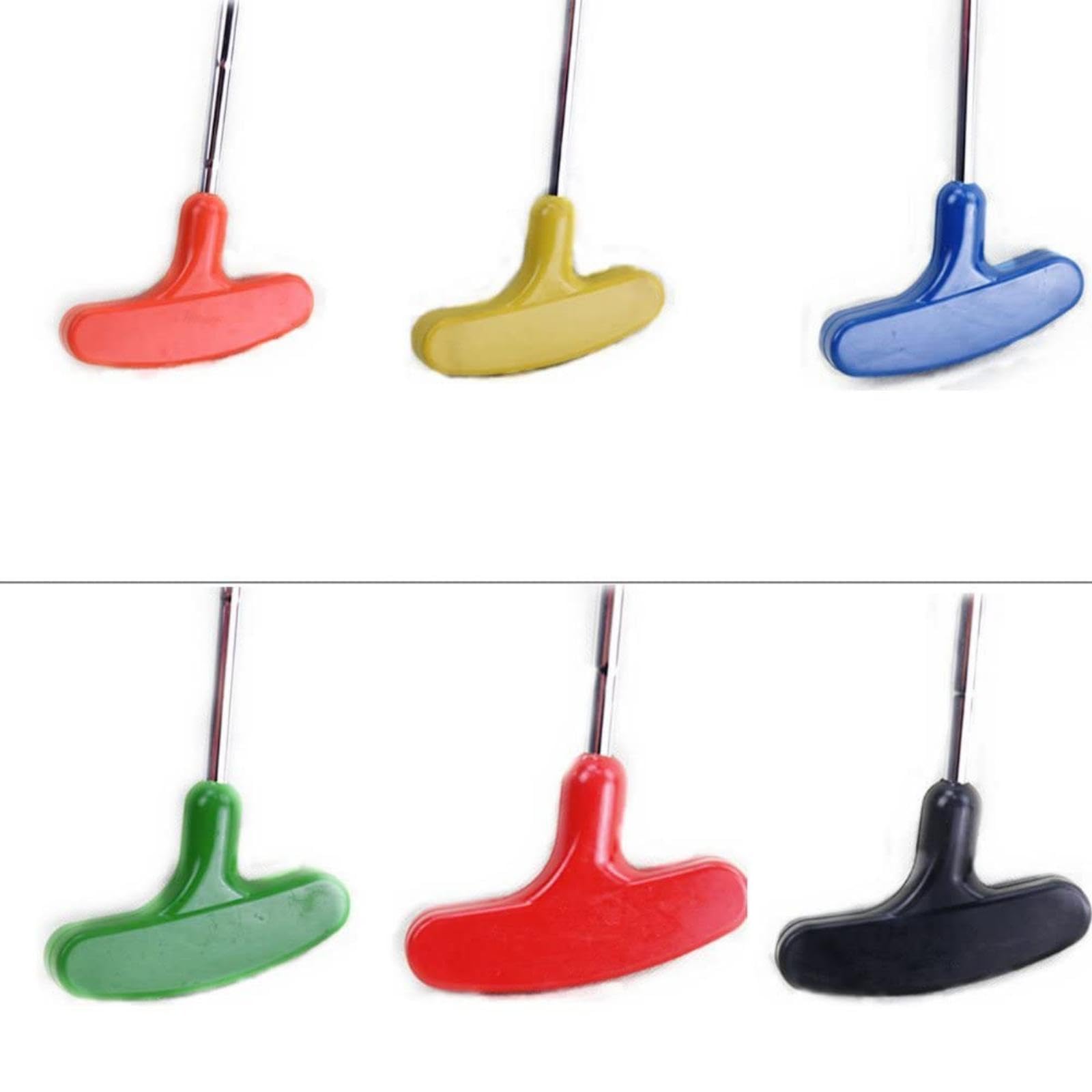 CRESTGOLF Putter Golf 33inch,Gummi Griff, Golf Zubehör Putter Geeignet für Golfer jeder Stufe,Sechs Farben für Ihre Wahl, 6pcs Mixed Color.