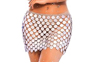 Sparkling Silver Mini Skirt: A Chain Mail Masterpiece