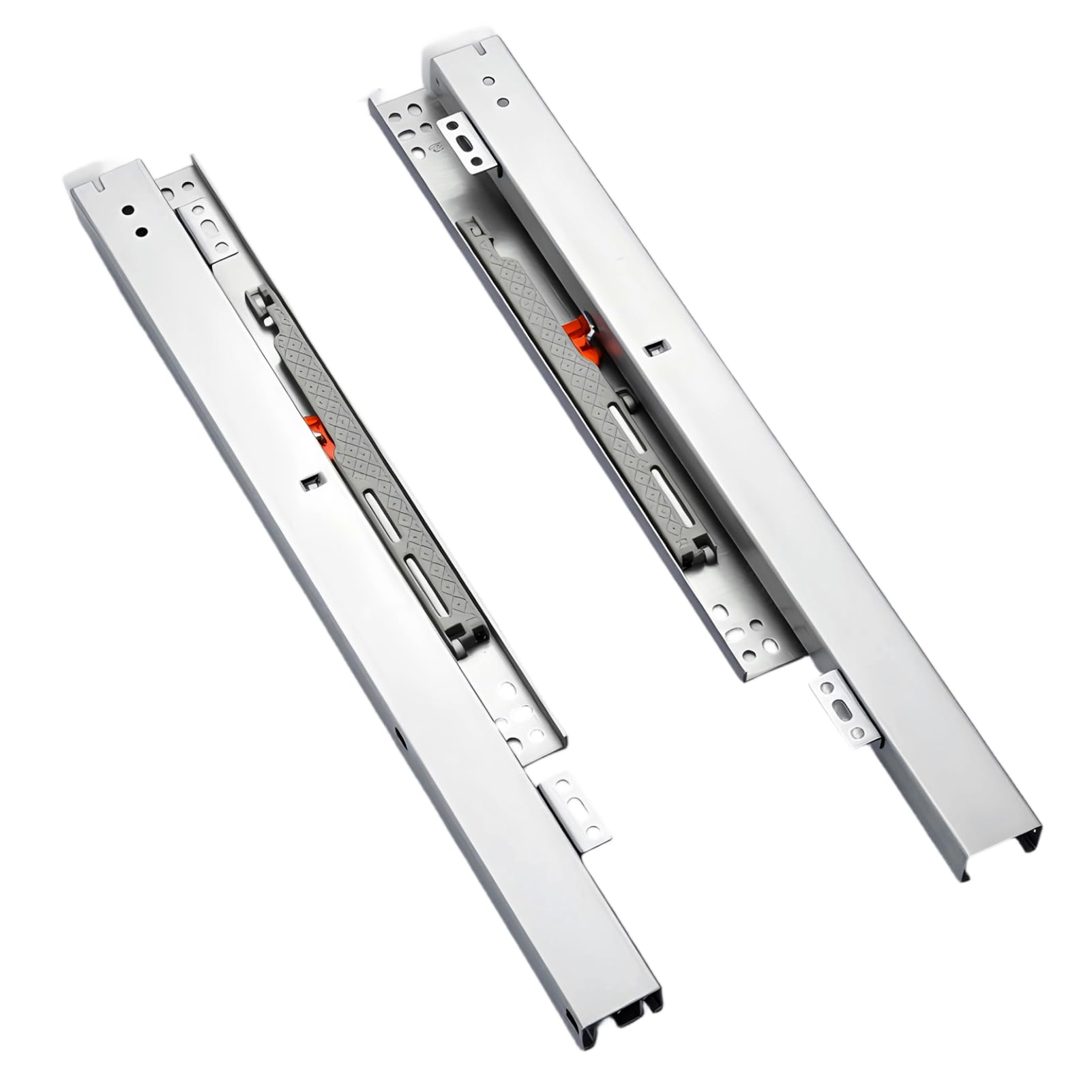 LN COZY CORNER Undermount Drawer Slides Heavy Duty Soft Close Drawer Runners Full Extension Cabinet Drawer Slides Kitchen Drawer Runners with Buffer Replacement Rails 1 Pair (450 mm)