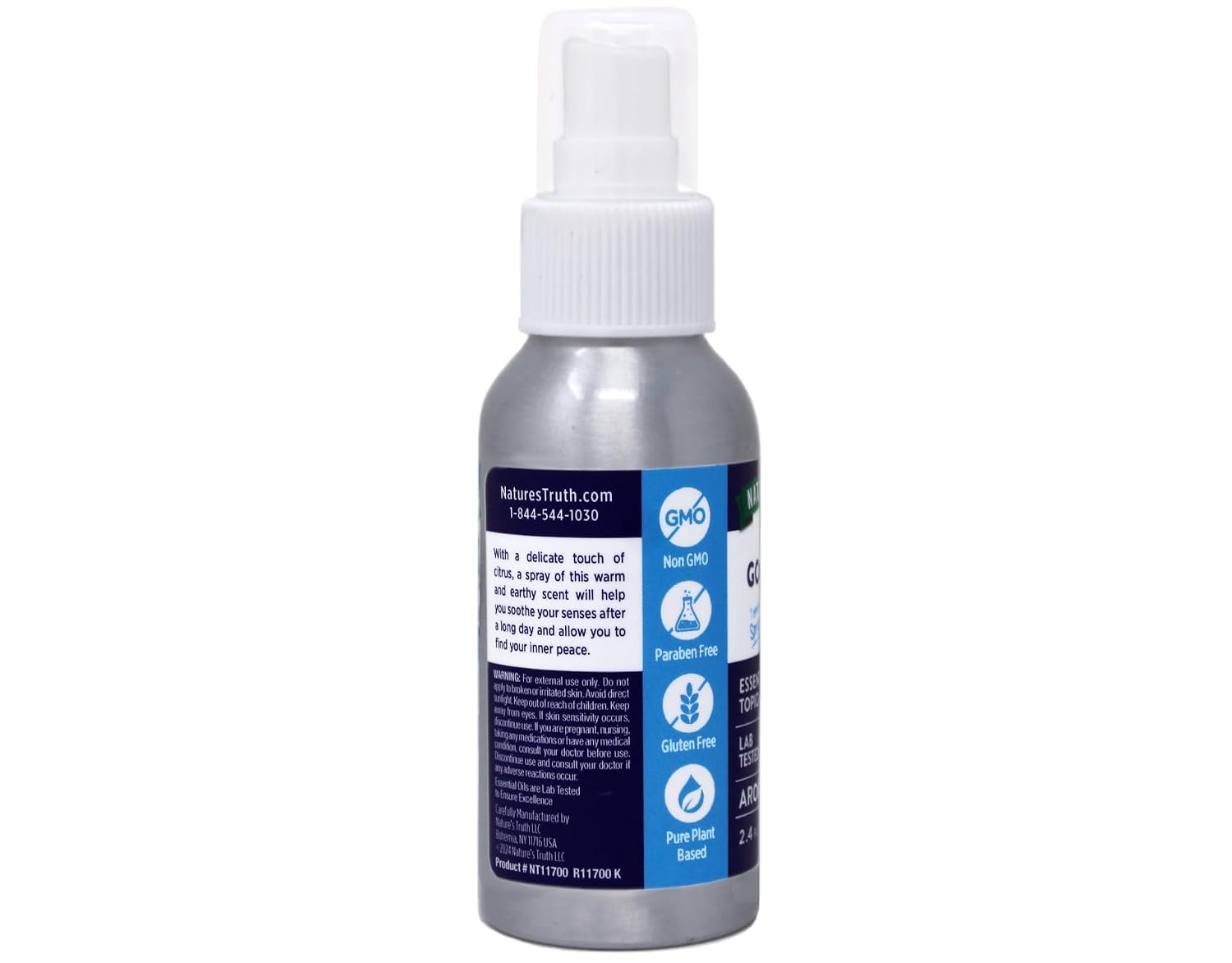 Nature's Truth Good Nite Essential Oil Topical Mist, Calming Blend, Yoga, & Aroma Spray, 2.4 FL OZ - 2 Pack image 3