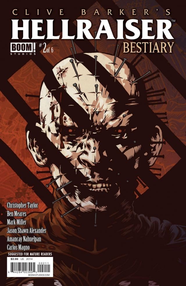 Cover of Clive Barker's Hellraiser: Bestiary #2