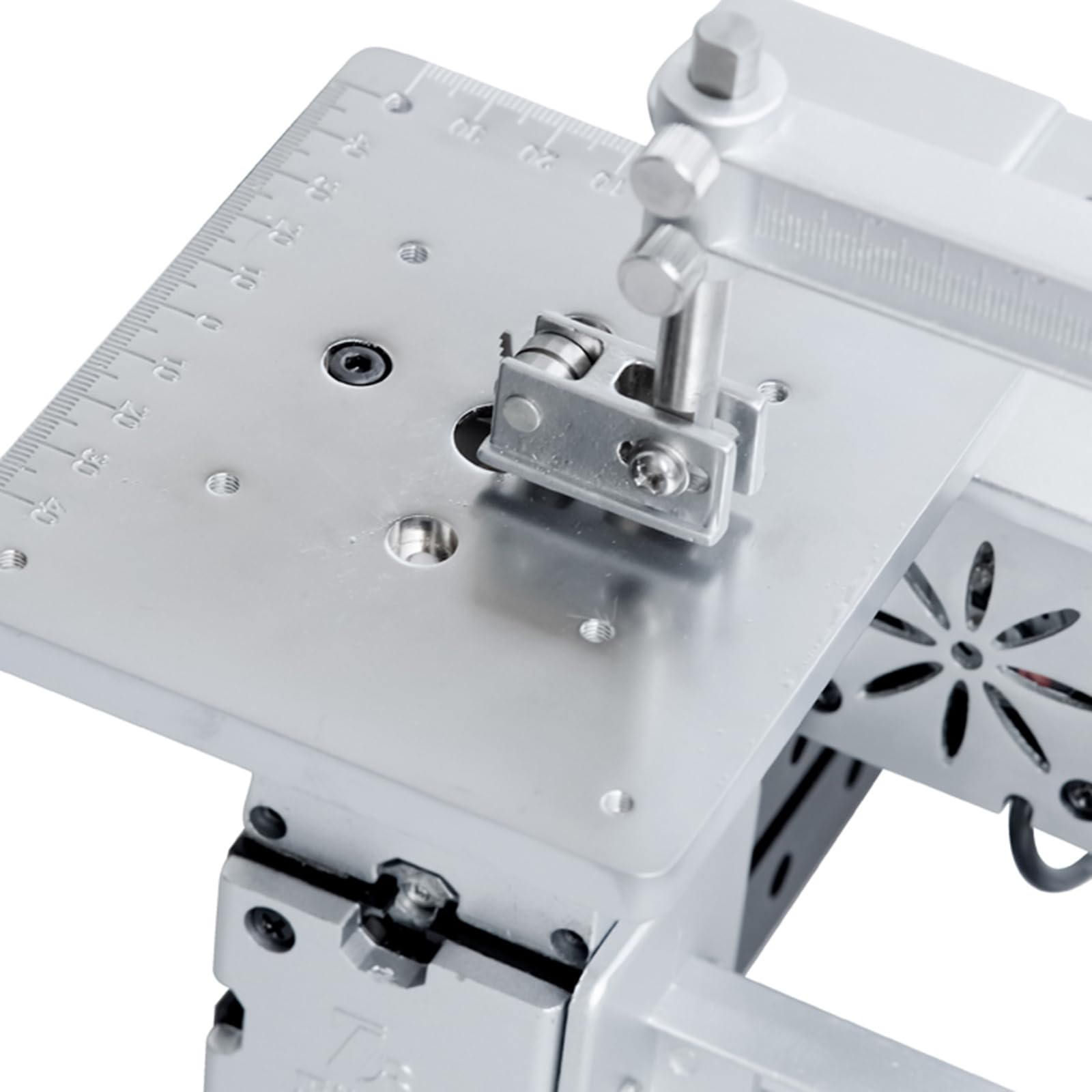 ZR® Całkowicie metalowa miniaturowa wyrzynarka maszynowa 36 W, 20000 obr./min galwanizacja metalowe piły do obróbki drewna