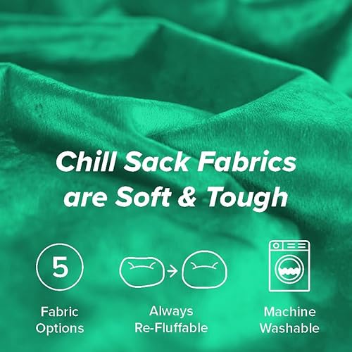 image for Chill Sack Bean Bag Chair - 5' Giant Memory Foam Lounge Chair with Sof