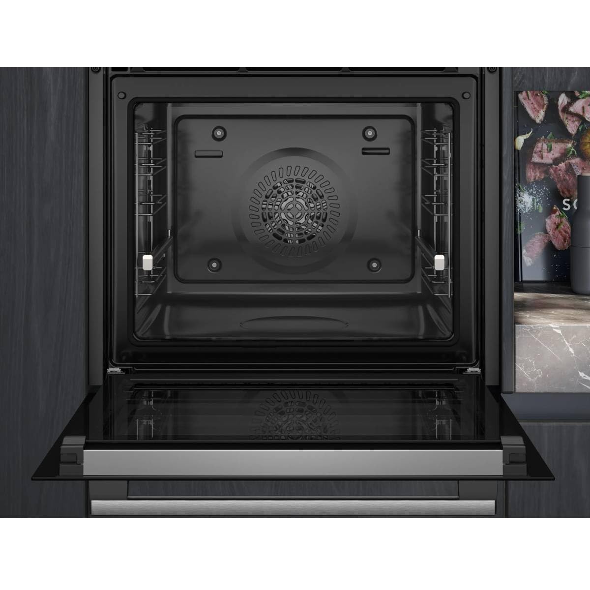 Horno Empotrado Siemens iQ300 940W 71L Negro - HB572AES4
