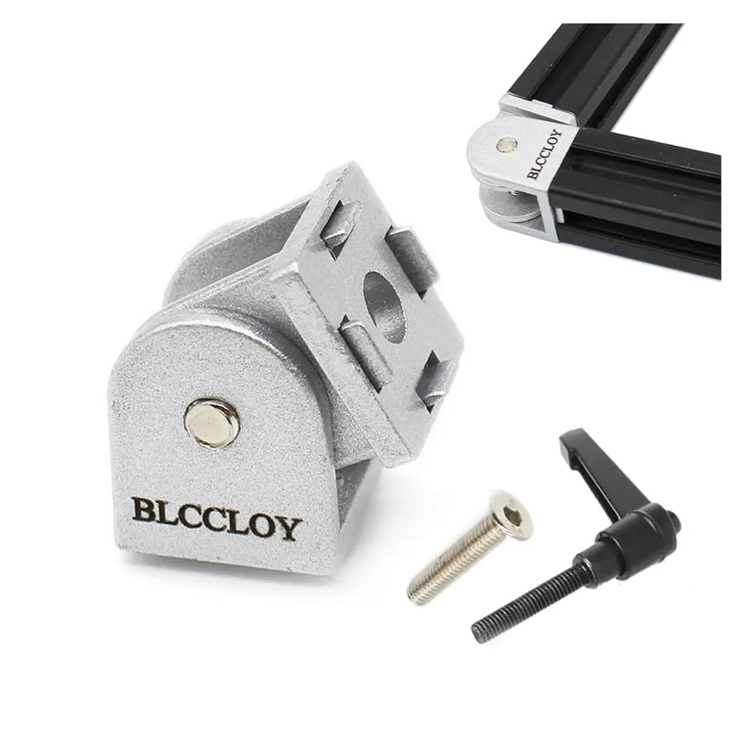 2020 3030 4040 Pivot Joint Connector for 2020 3030 4040 Aluminum Extruded Profile Rails(20s Zinc Alloy)