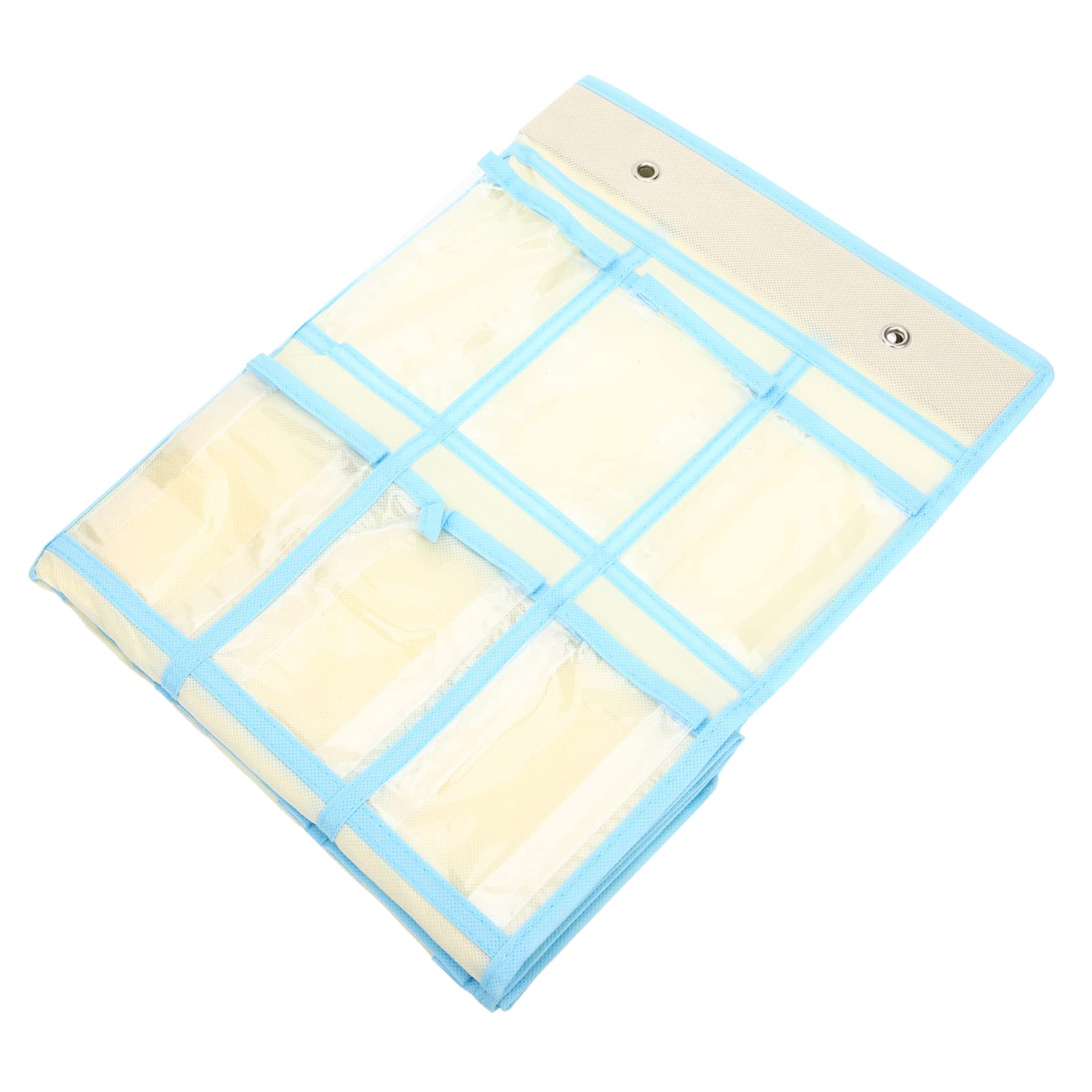 Uonlytech Jewelry Organizer Hanging Storage Bag with Multi Functional Non Woven Cell Phone Holder for Bedroom Living Room Bathroom Classroom