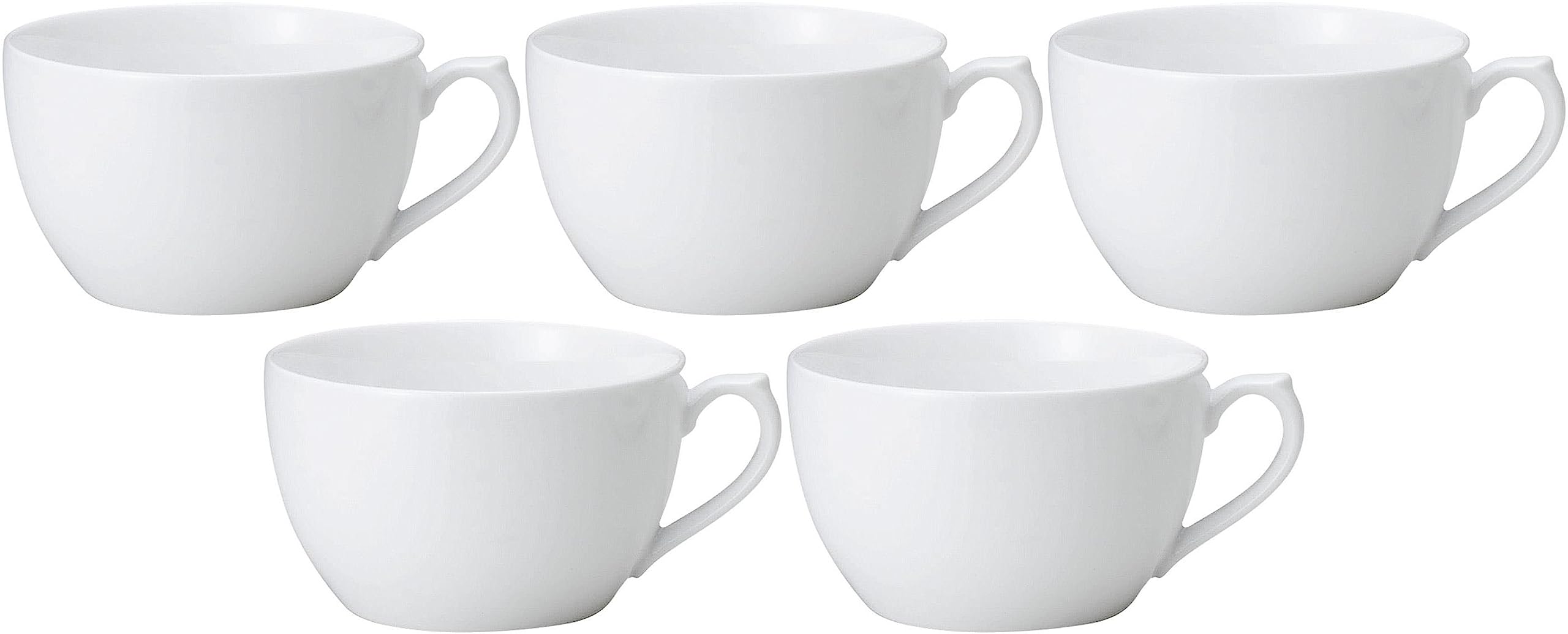 スープカップ Amazon.co.jp: 5個セット L・Sホワイト スープカップ [14.6×11.8×7.3