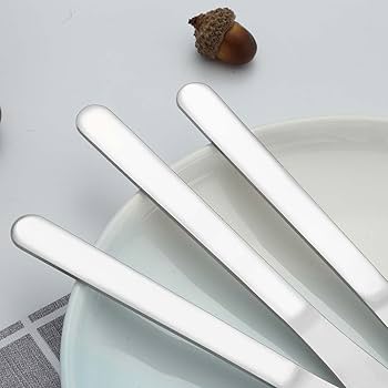 Amazon.com: Funnydin 24 Pieces Dinner Knives Set, 8.1