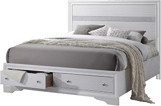 Best Quality Furniture Cath-FB Bed, White