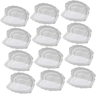 36pcs Disposable Breastfeeding Nursing Pads Large Adhesive Anti-Leak Breast Pads for Newborn Nursing Breathable Lightweight Comfortable Postpartum Use (36 Pieces)