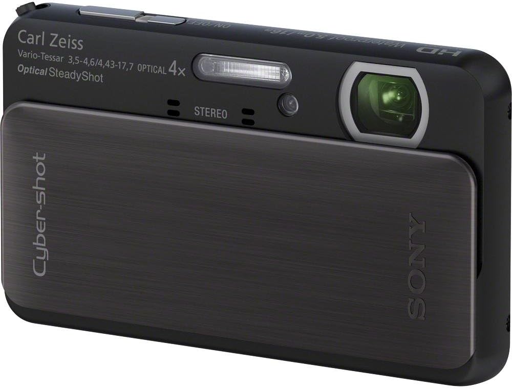 Sony Cyber-shot DSC-TX20 16.2 MP Exmor R CMOS Digital Camera with 4x Optical Zoom and 3.0-inch LCD (Black) (2012 Model)