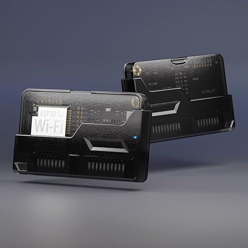 Flipper Zero Wi-Fi Devboard with Protective Case and Pre-Installed Marauder Firmware (Smoky Black)