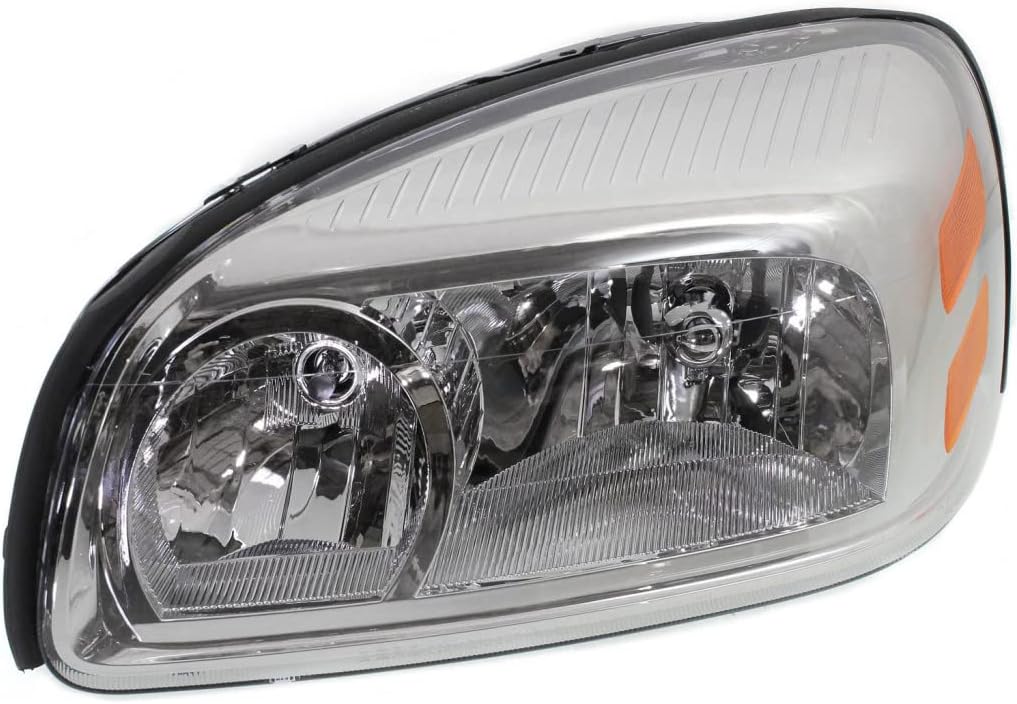 CarLights360: For 2005 06 07 08 2009 Chevy Uplander Headlight Assembly Driver Side w/Bulbs - DOT Certified Replacement for GM2502256 | 25891660, 15855662, 15784595, 15249998