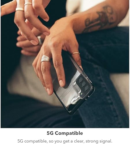 Miniatura 8 de Gear4 ZAGG - Funda ligera y elegante, con protección superior, inferior y esquinas con D3O, para Samsung Galaxy S21 Ultra 5G, color humo (702007328)