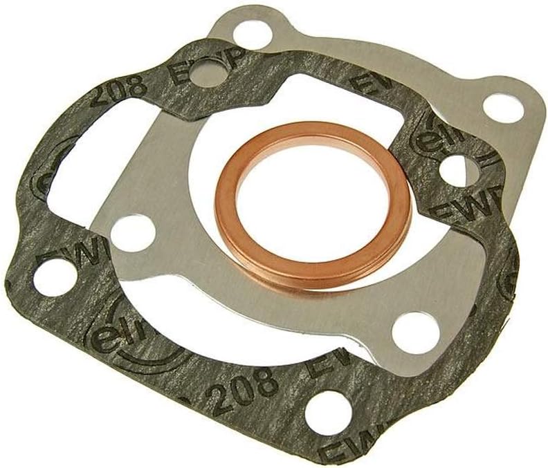Airsal cylinder kit 70 Cc T6 Cylinder Gasket Set for Atu Race Gasket Kit Spin GE, Baotian, Benzhou, CPI Aragon Formula Hussar Oliver Popcorn – Cracker Generic Roc Spin XOR, Ideo Hercules Air Tech 1 Noble, Keeway ARN Easy Act Flash Focus Goccia Hurricane Hacker Pixel Matrix RY6 RY8 Swan, Malaguti F10 Jet Line F12 PHANTOM AC, Mawi Desiree Race Power Star Racing Power Tria Motorro City Hooper Polly Rally Sprint Motowell Crogen MZ/MUZ Moskito Sachs Eagle Speed Jet Speed Jet (Magnetic)/Tauris Mambo Samba