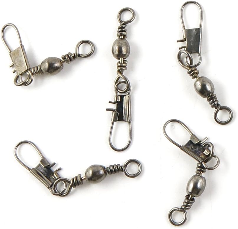 Fishing Swivel Sea Terminal Tackle Clip Connector Solid Coastlock Bulk Lots 08274 Snap Rolling Test 18kg Cross Lock