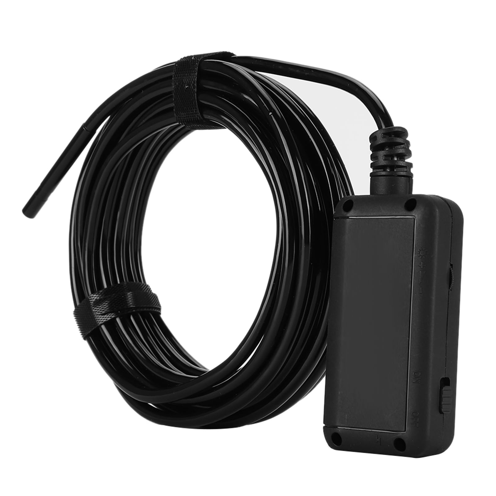 Endoscopio WiFi de 6 Luces LED, Cámara de Inspección de Boroscopio USB para Teléfonos Inteligentes iOS/Android - Lentes Impermeables IP67, Diámetro de Lente Mini de 0.2 Pulgadas,(5m Cable)