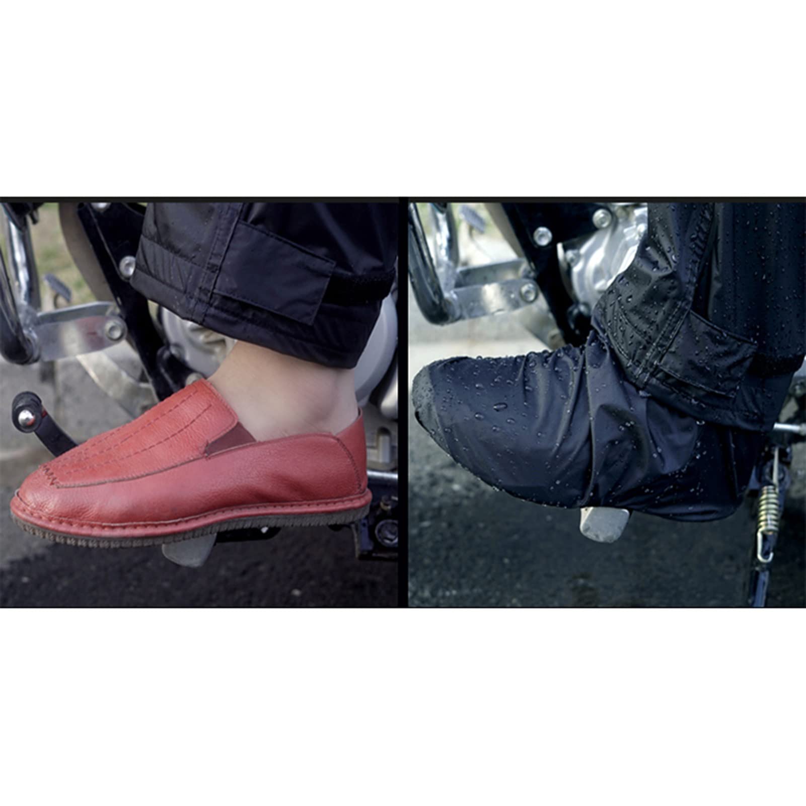 Hombres Abrigo de Lluvia Impermeable (Chaqueta y Pantalones de Lluvia) Traje de Lluvia Unisex Transpirable Equipo de Lluvia a Prueba de Viento para Deportes, Senderismo, Ciclismo - Blanco