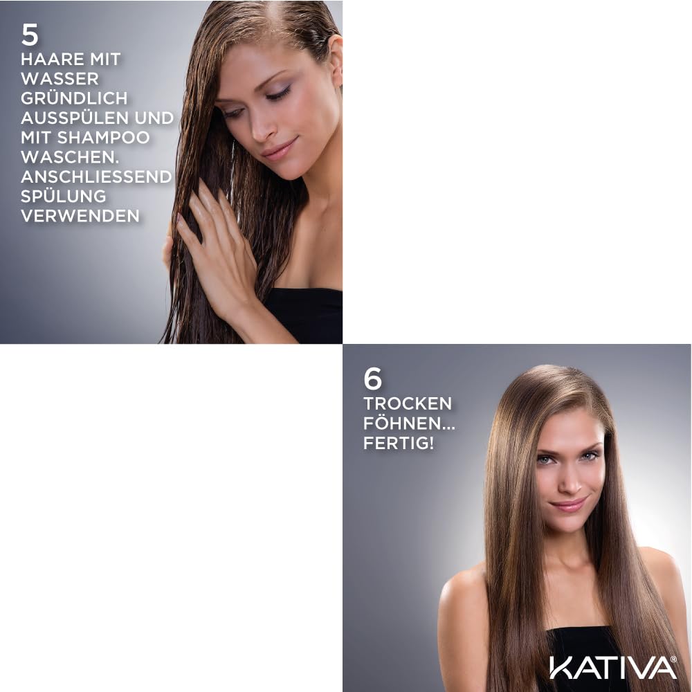 Kativa Haarglättung Keratin Xpress - black
