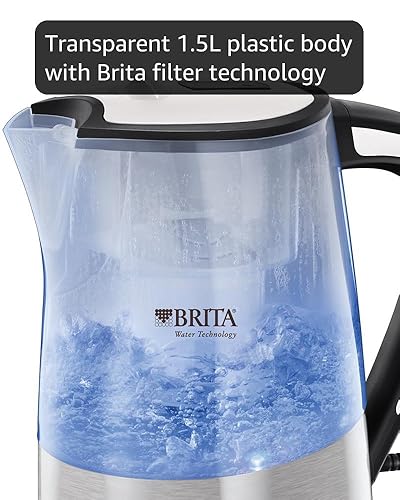 Russell Hobbs Purity Glass Kettle with BRITA MAXTRA PRO Filtration