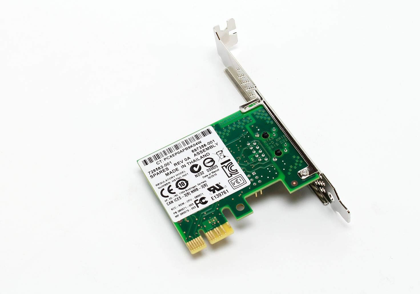 Dell VRRH1 Single ETHERNET Port PCI-E X1 Network Interface Card 0VRRH1