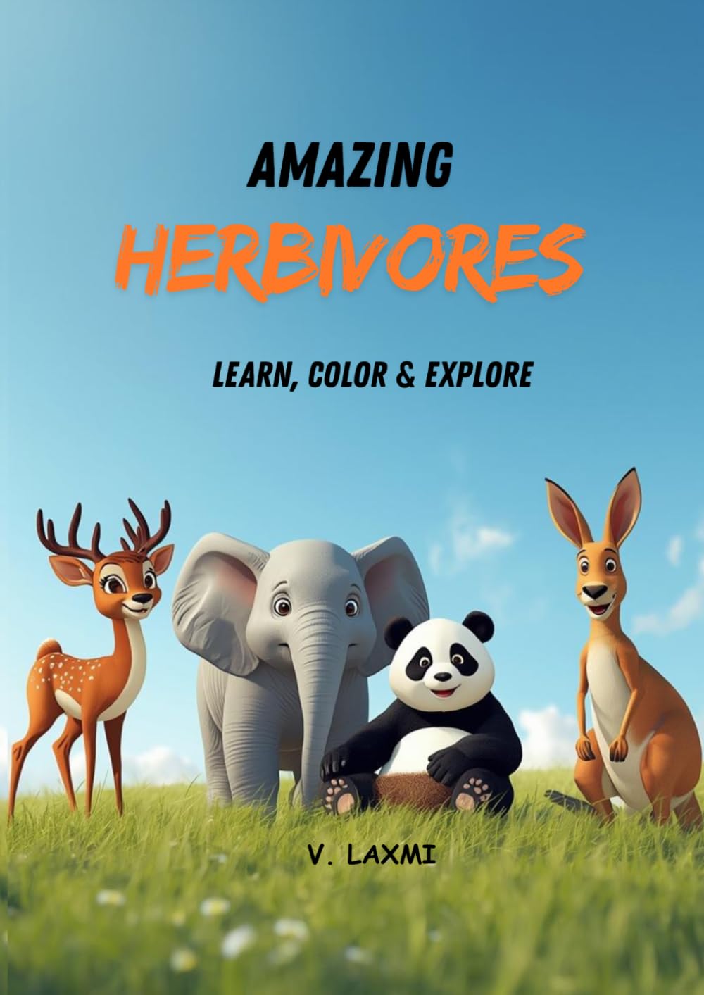 Amazing Herbivores: Learn, Color & Explore