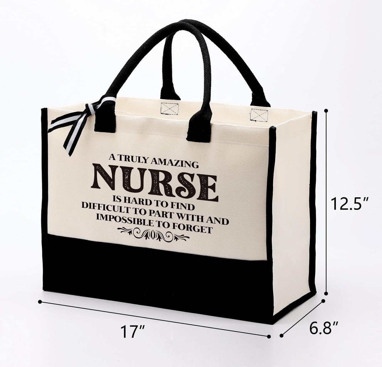 Gkwa Canvas Tote Bag for Gifting, Women Cotton Canvas Bag, Reusable Shopping Bag - Image 3