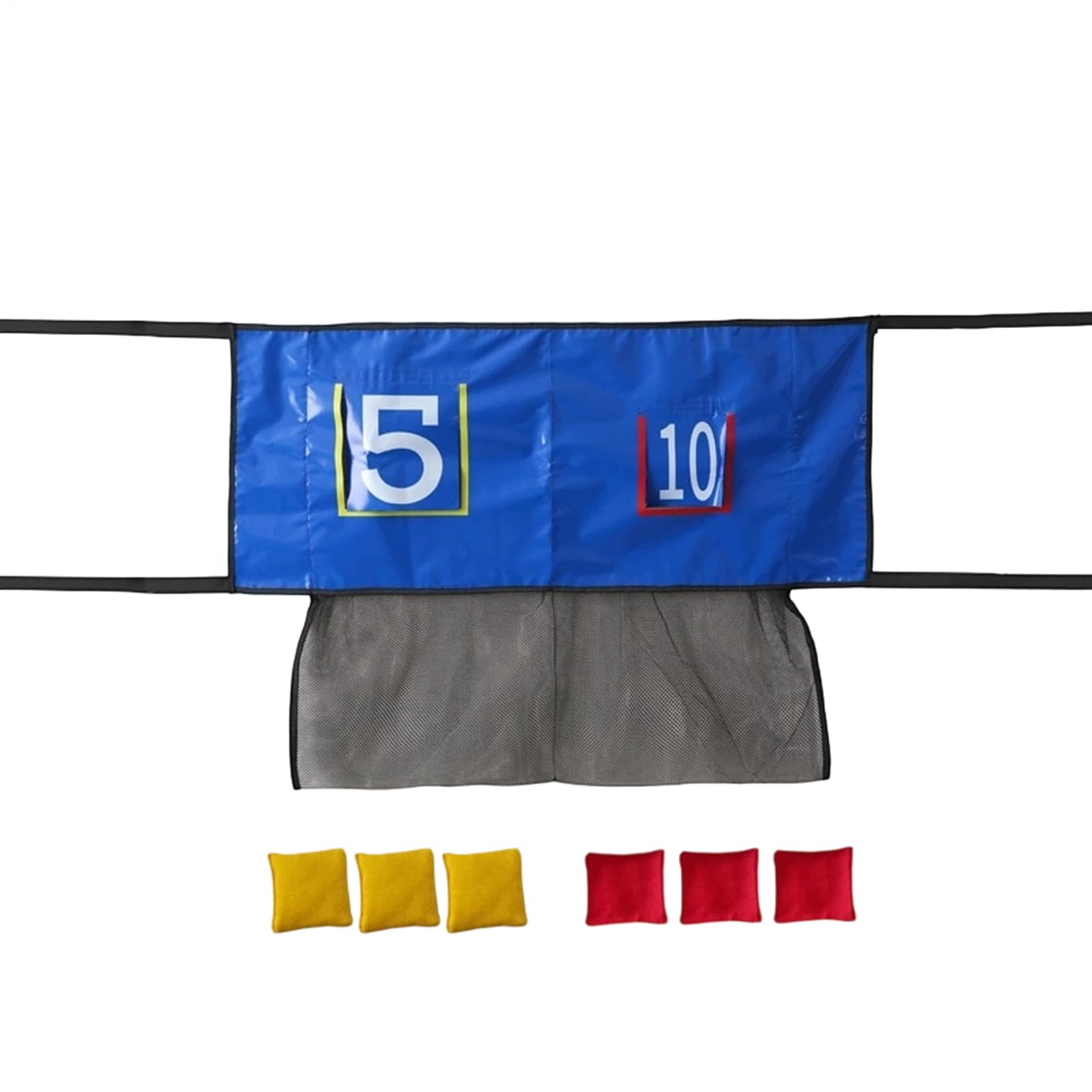 Jeux de de Sacs de Sable Interactifs et Filet de Lancer Pelouse - 8