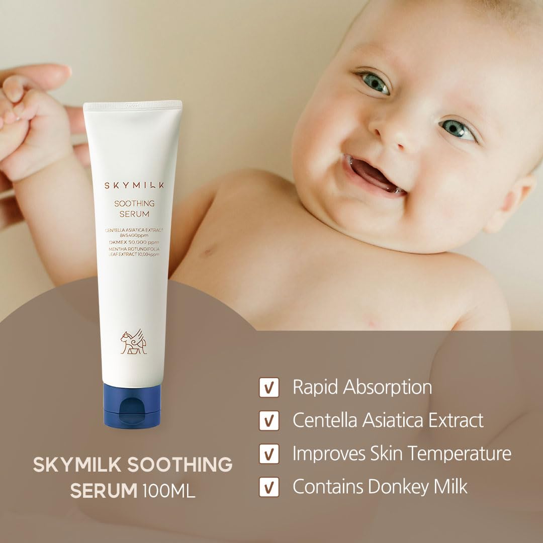 Amazon.com: SKYMILK Centella Soothing Serum with Donkey Milk