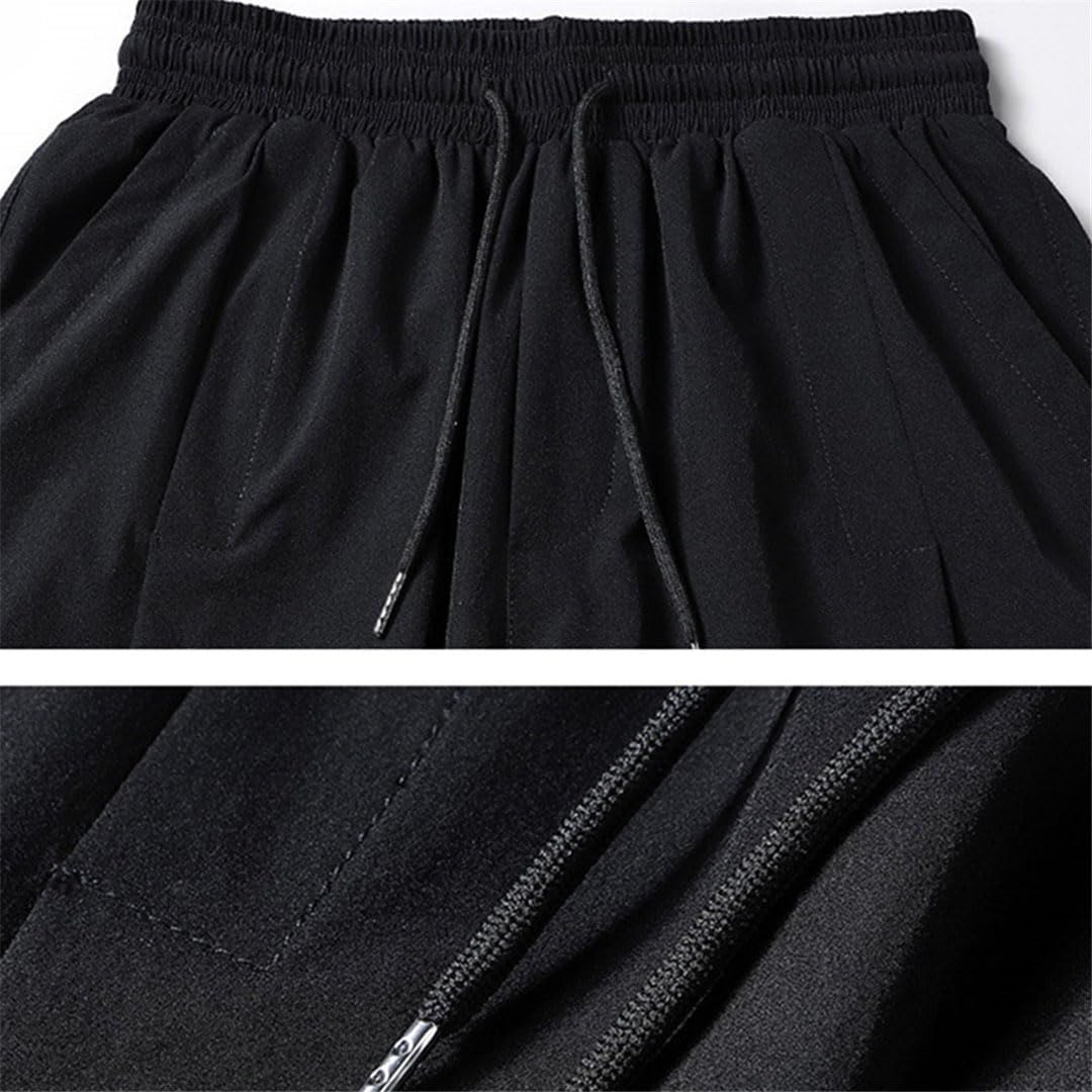 Pantalones De Verano para Hombre Pantalones Elásticos Casuales Pantalones De Gran Tamaño