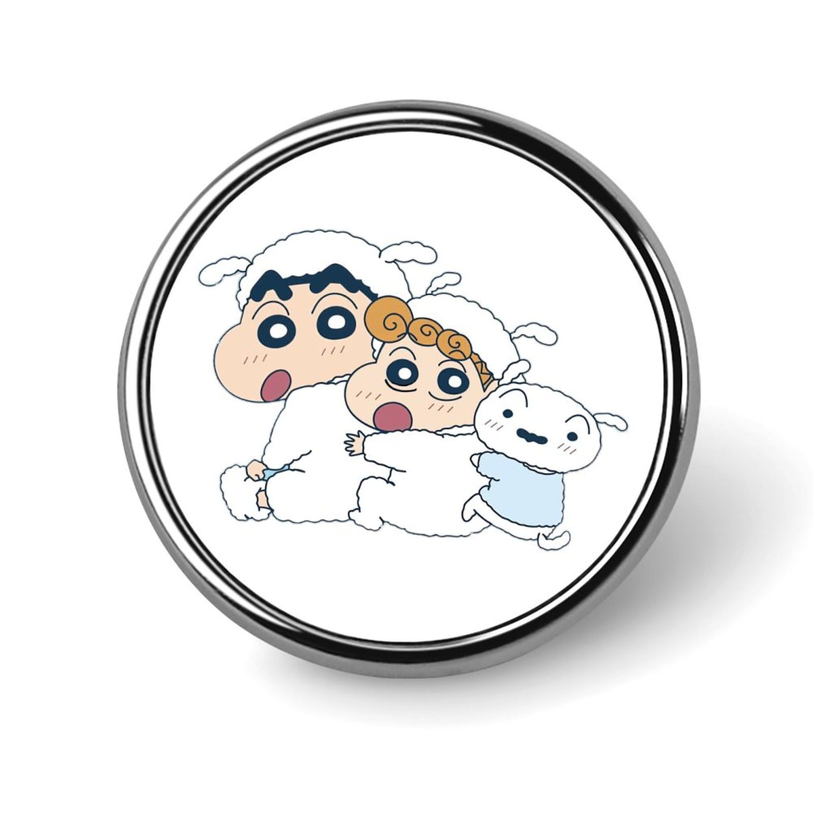 Amazon.co.jp: クレヨンしんちゃん ピンバッジ 徽章 ネクタイピン 金属
