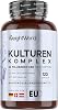 Culture Complex with 60 Billion CFU - 20 Bacterial Strains and Organic Inulin - 120 Vegan Capsules - Bacterial Cultures with Bifidobacterium Lactobacillus Gasseri & Reuteri - 2 Months Supply - WeightWorld