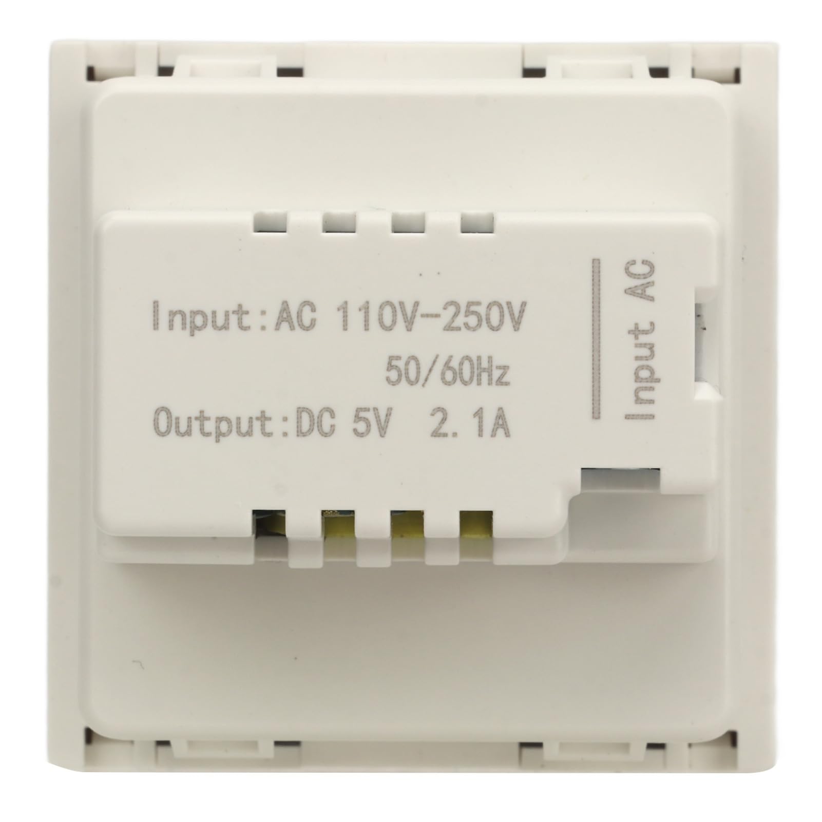 10PCS USB en Toma de Pared, Cargador de 2 Puertos de 10 W Carga Eficiente en Diseño de Pared Rendimiento Confiable Uso Versátil Solución de Ahorro de Espacio para Casas Rodantes