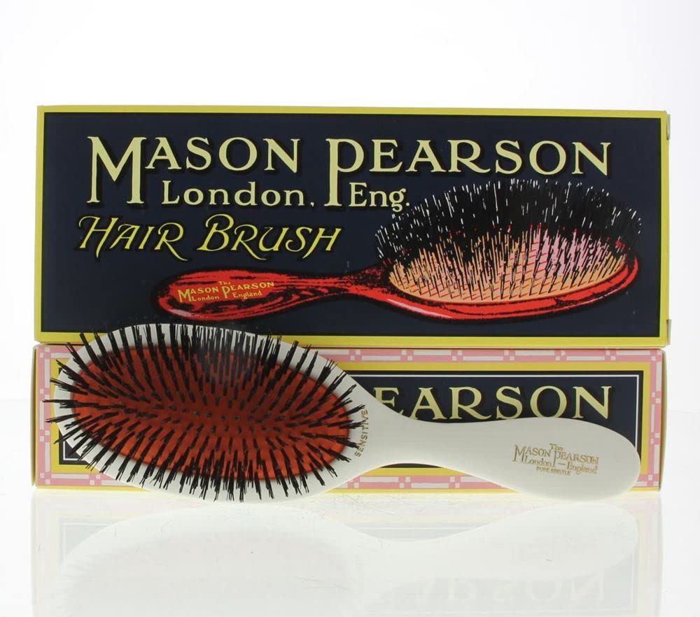 Mason Pearson SB3 Pure Bristle Sensitive Hair Brush - Ivory