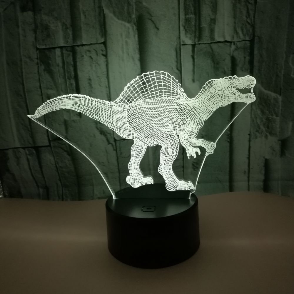 EXOOHOUO - Luz De Dinosaurio 3D - Luz De Noche De Dinosaurios
