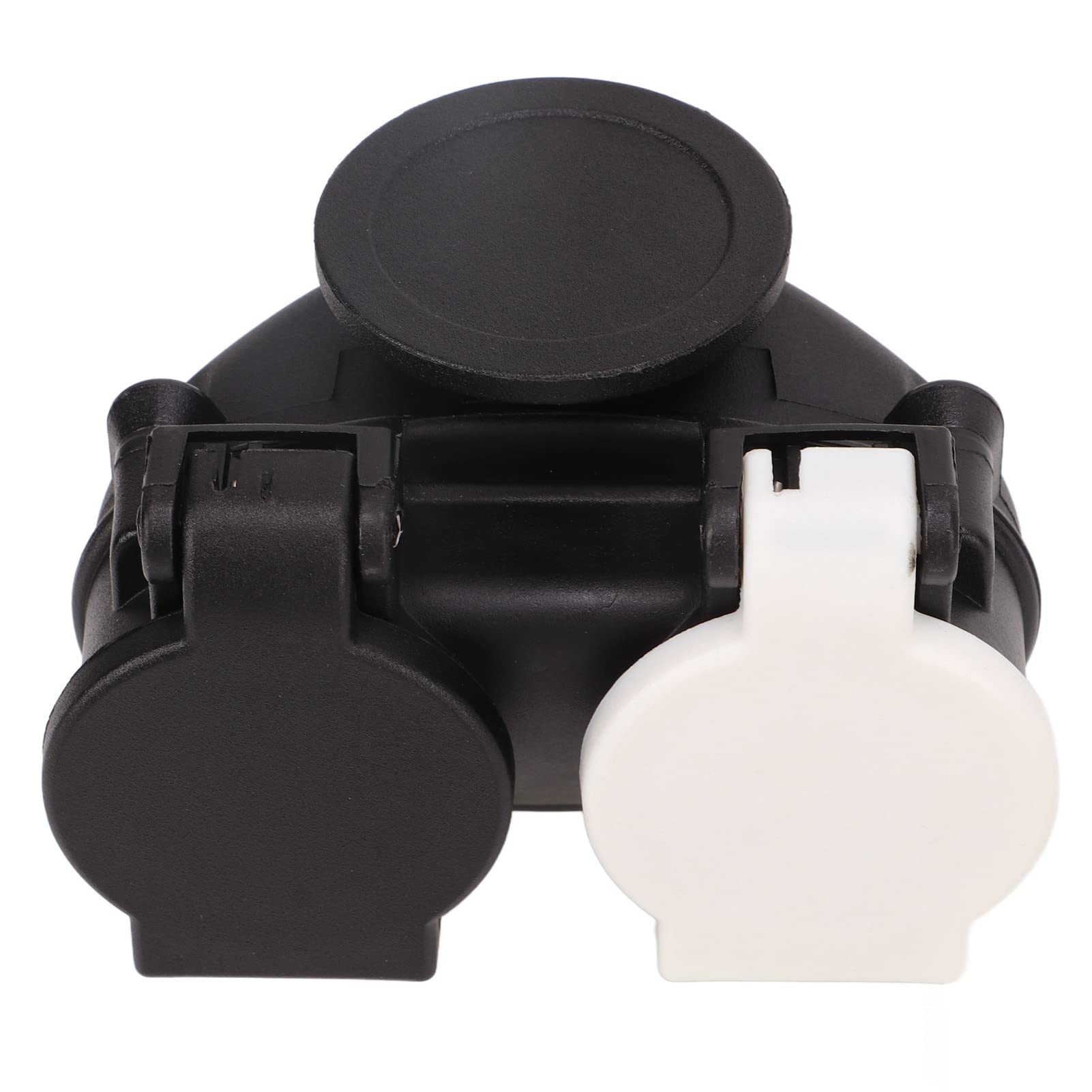 HISports Adattatore Per Rimorchio Da 13 A 7 Poli, 12V, Spina Da 13 A 7 Pin Per Auto, Camper, Roulotte - Resistente All'Acqua - 2