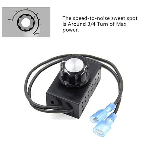 Miniatura 10 de Hongso Interruptor de termostato magnético para ventilador de estufa de chimeneakit de soplador de chimenea